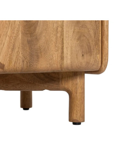 DUNA 160 X 40 mueble TV natural madera de mango