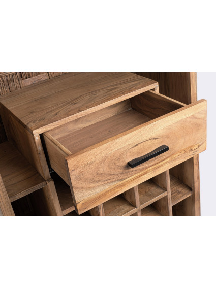 BRÍO 72X40 mueble bar luz LED