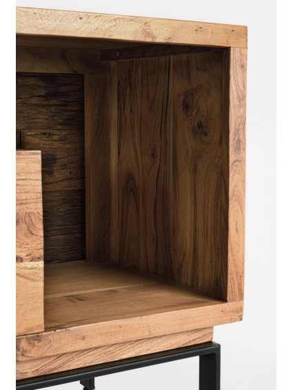 BRÍO 175X40 mueble TV luz LED