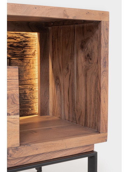 BRÍO 175X40 mueble TV luz LED