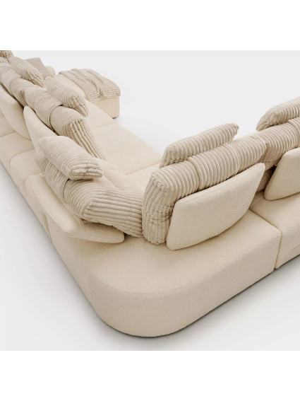 Sofa CALIFORNIA 4 plazas 293/263cm