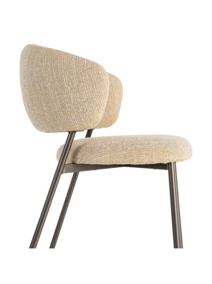 VIVO JASPEADO 57 X 60 silla mostaza