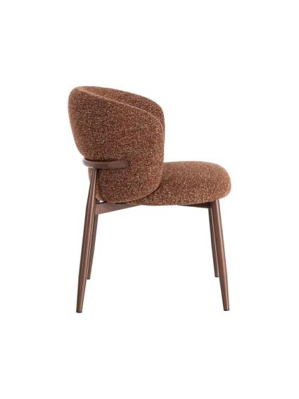 CÁÑAMO  JASPEADO 57 X 59 silla teja