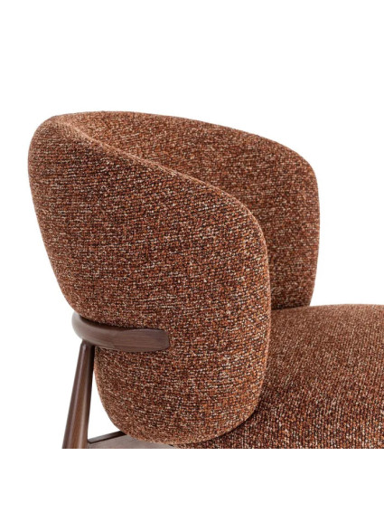 CÁÑAMO  JASPEADO 57 X 59 silla teja