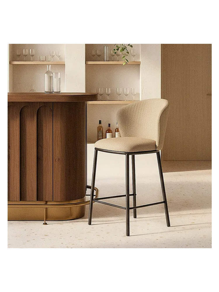 TRIGO 55 X 55 taburete beige