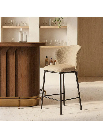 TRIGO 55 X 55 taburete beige