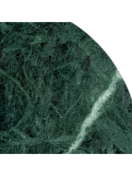 MALAQUITA 46 X 46 mesa auxiliar mármol