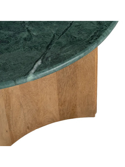 ESMERALDA 97 X 97 mesa de centro mármol