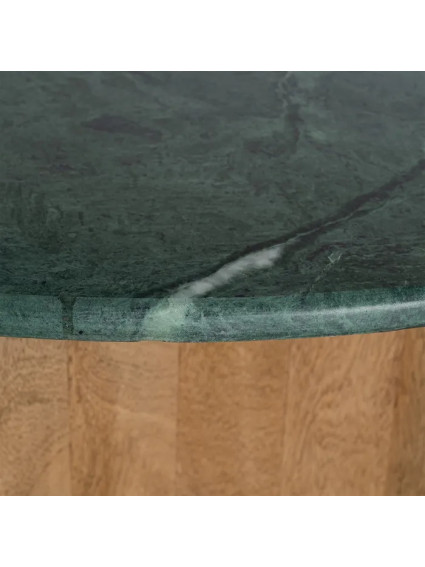 ESMERALDA 97 X 97 mesa de centro mármol