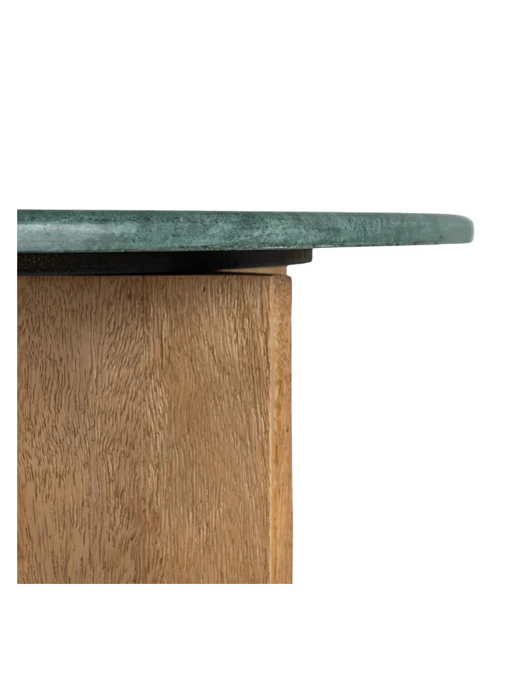 ESMERALDA 97 X 97 mesa de centro mármol