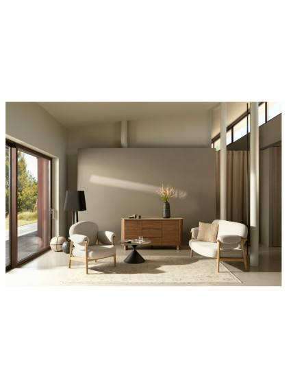 BRUNO 160 X 39,5 aparador nogal