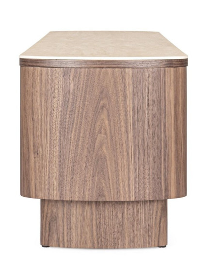 BRUNO 180 X 39,5 mueble TV nogal