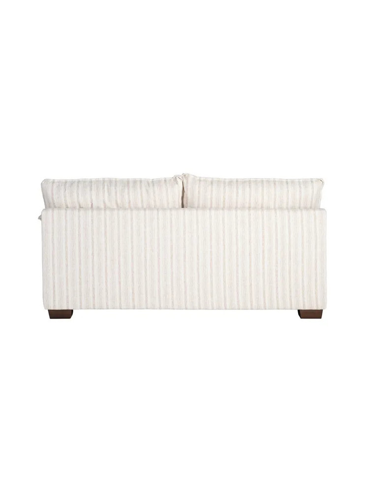 SIROCO 178 X 101 sofá rayas crema tejido