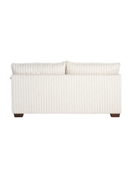 SIROCO 178 X 101 sofá rayas crema tejido