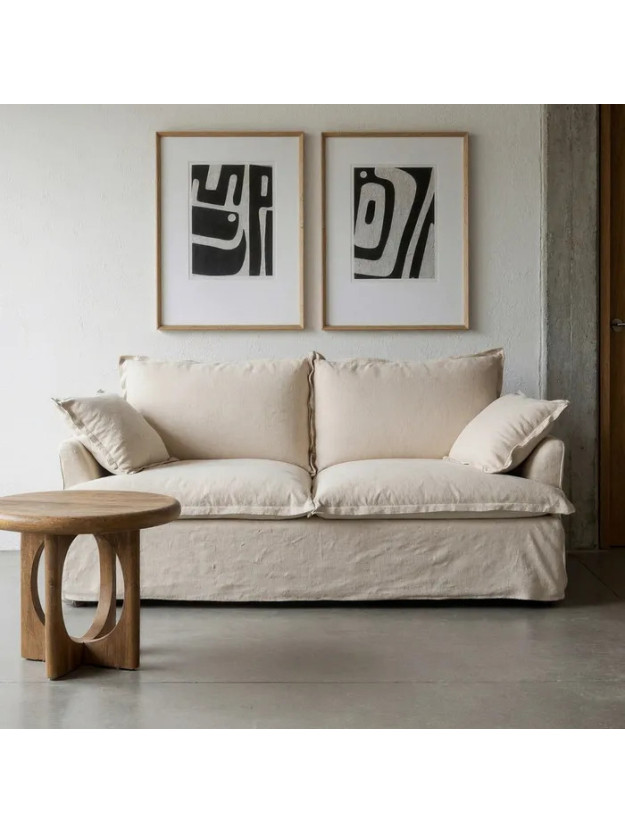 REFUGIO 200 X 109 sofá beige