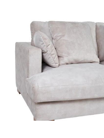 TACTO 190 X 120 sofá antimanchas beige