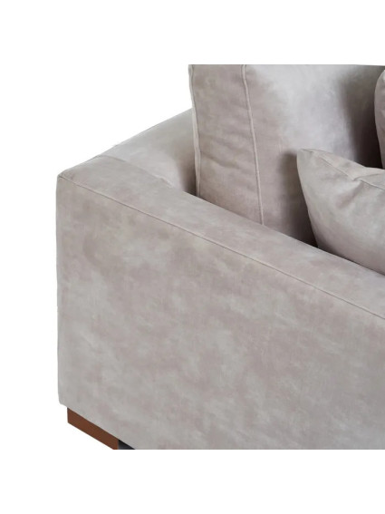 TACTO 190 X 120 sofá antimanchas beige