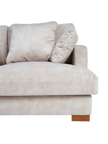 TACTO 190 X 120 sofá antimanchas beige