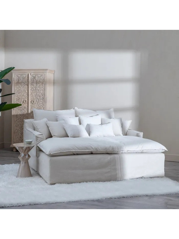 PARAISO 190 X 165 sofá chaise longue beige