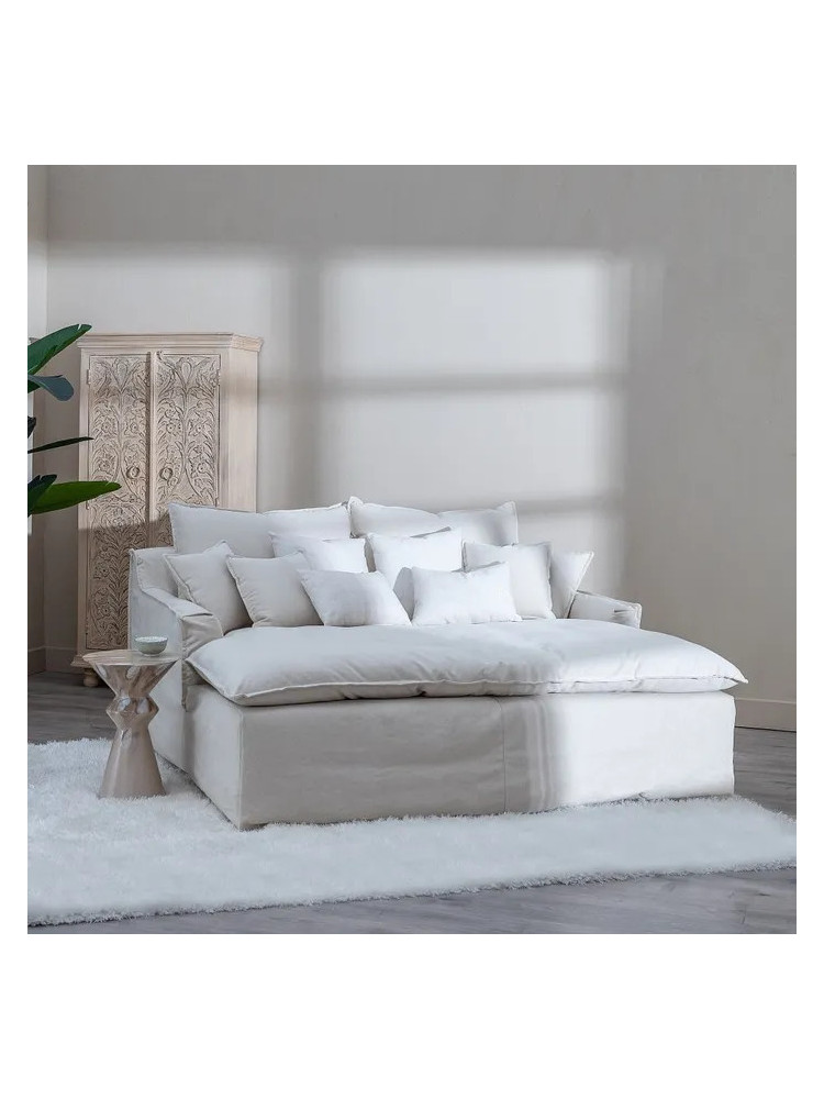 PARAISO 190 X 165 sofá chaise longue beige