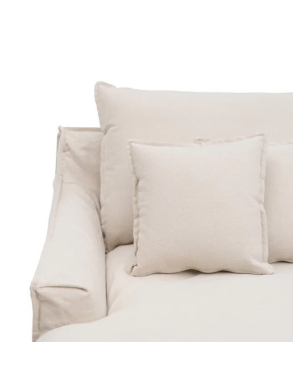 PARAISO 190 X 165 sofá chaise longue beige