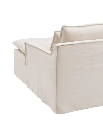 PARAISO 190 X 165 sofá chaise longue beige