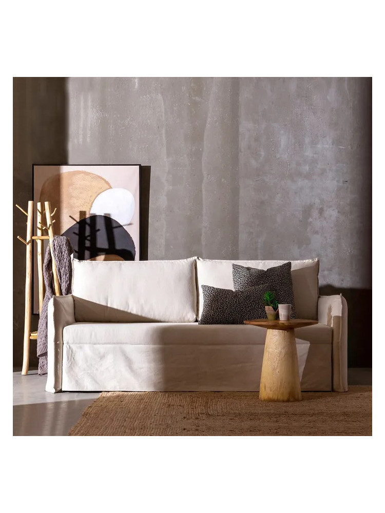 COBIJO 215 X 100 sofá cama-nido beige