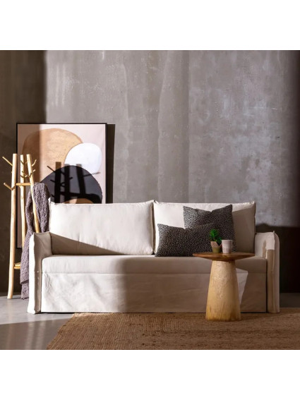 COBIJO 215 X 100 sofá cama-nido beige