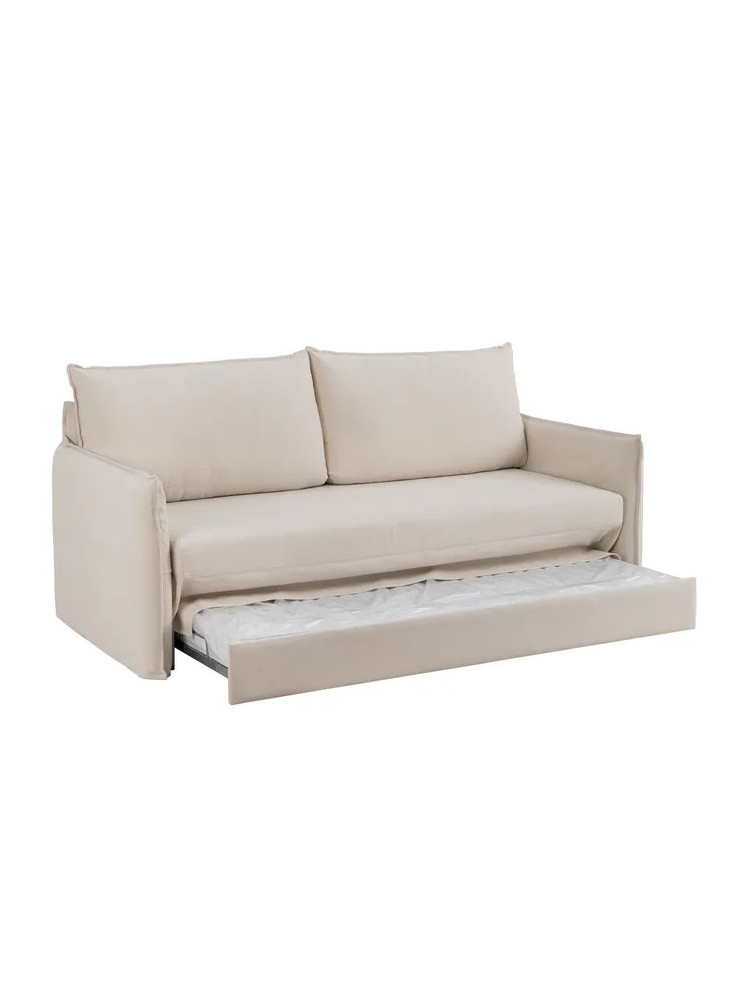 COBIJO 215 X 100 sofá cama-nido beige