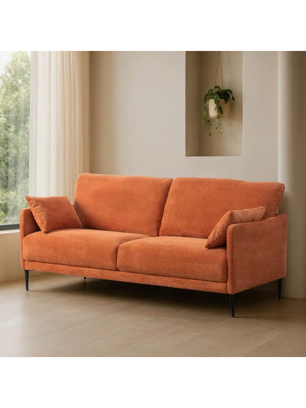 ESPACIO 191 X 80 sofá terracota