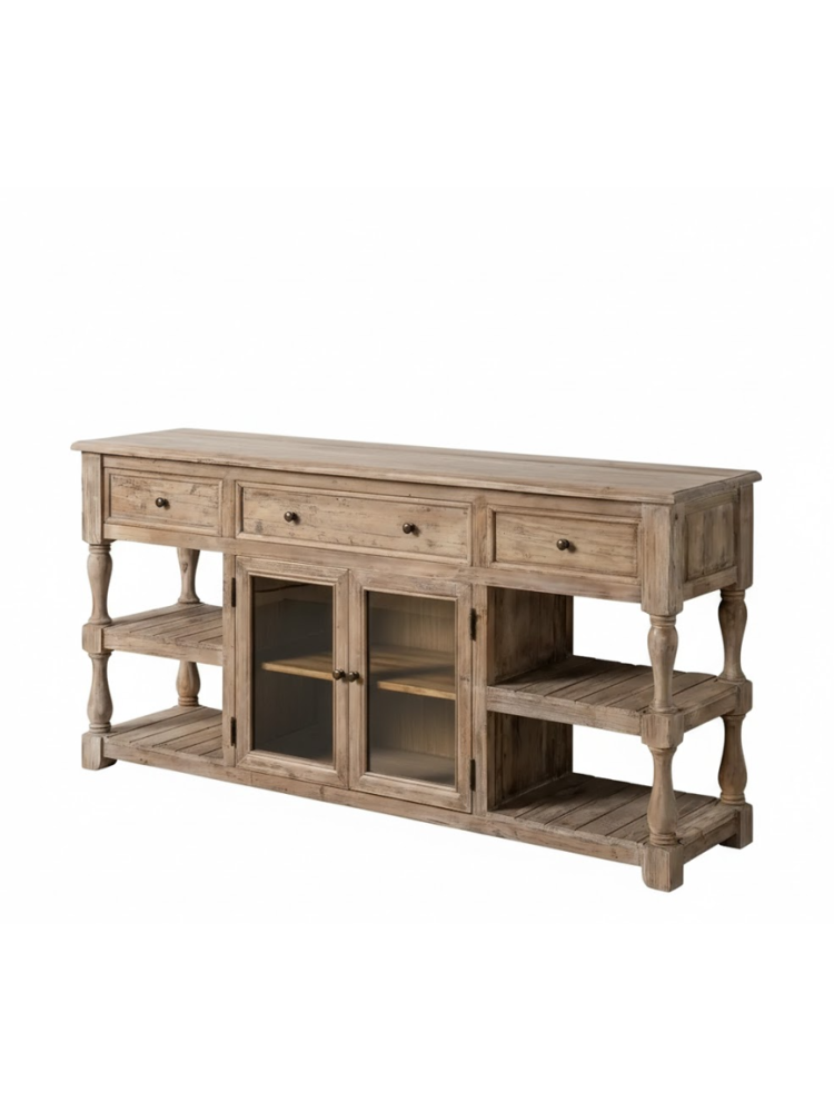 BOREAL 180 X 45 aparador madera 2 puertas