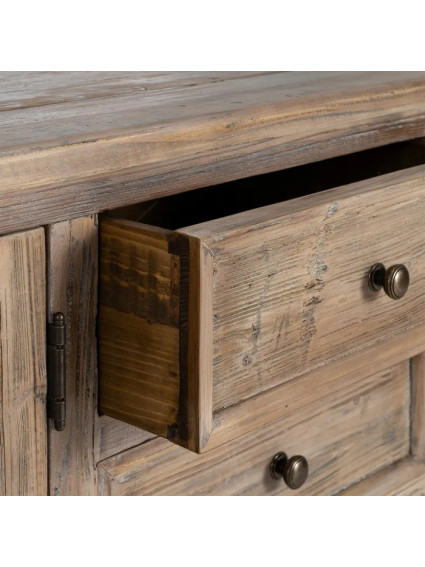 BOREAL 220 X 45 aparador madera 4 cajones