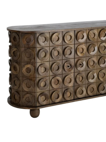 BUCLE 147 X 42 aparador madera de mango