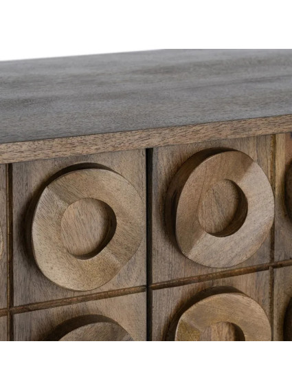 BUCLE 147 X 42 aparador madera de mango
