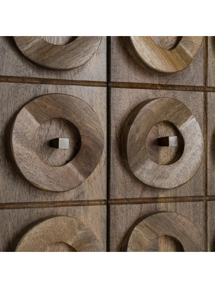 BUCLE 147 X 42 aparador madera de mango