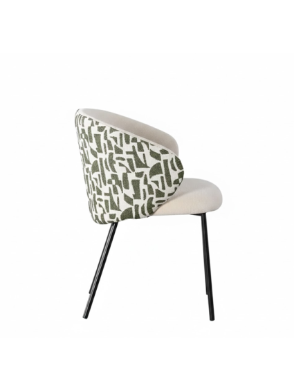 MINERVA 56,50 X 56 silla estampado dark