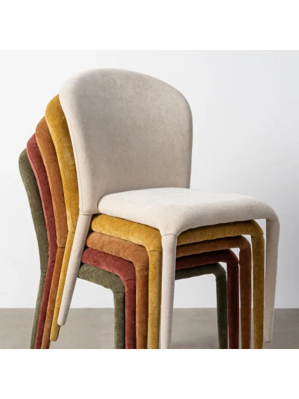 VALERIA 50 X 61 silla tejido burdeos