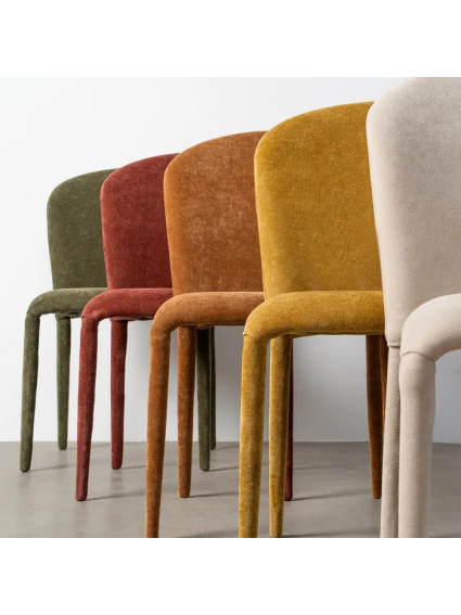 VALERIA 50 X 61 silla tejido burdeos