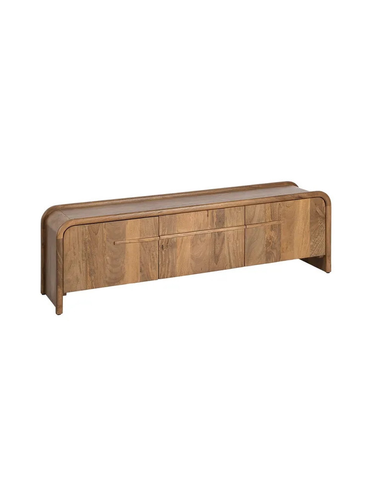 TRAZO 160 X 40 mueble TV madera de mango