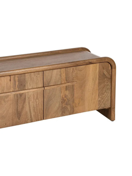 TRAZO 160 X 40 mueble TV madera de mango