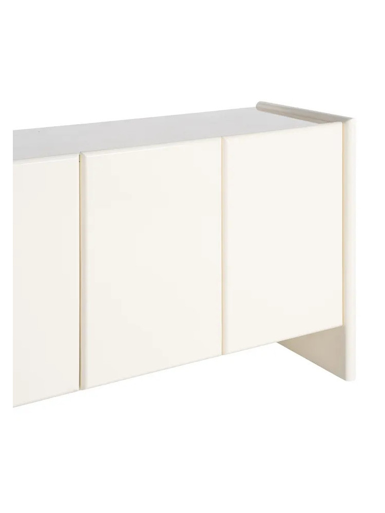 BALCANES 163 X 45 aparador lacado crema mármol