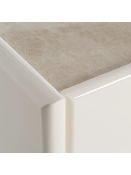 BALCANES 163 X 45 aparador lacado crema mármol