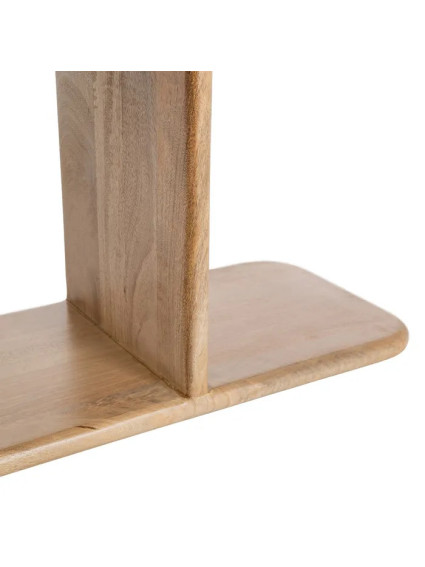RASTRO 124 X 28 estantería natural madera de mango