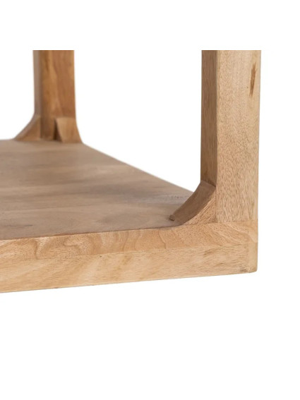 RASTRO 50 X 50 mesa auxiliar natural madera de mango