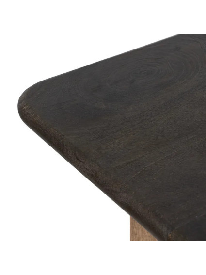 CONTRASTE 200 X 100 mesa de comedor madera de mango