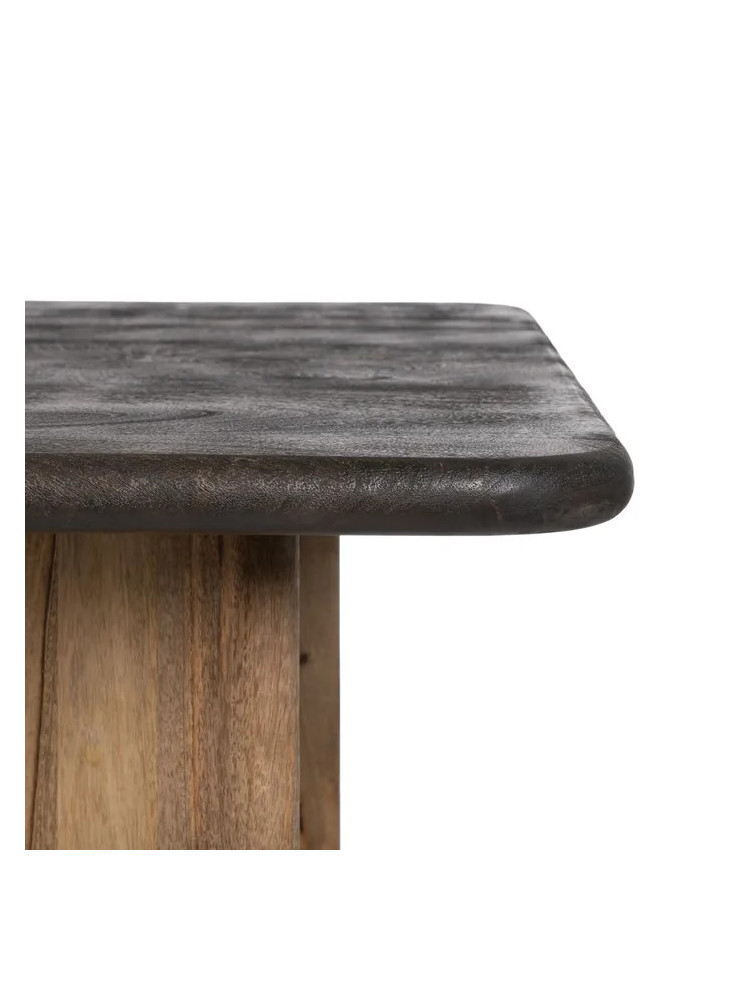 CONTRASTE 200 X 100 mesa de comedor madera de mango