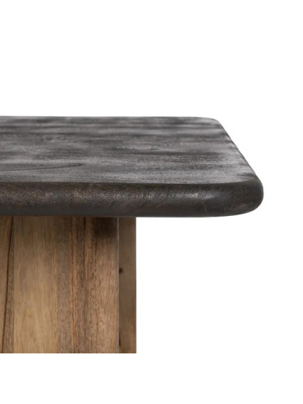 CONTRASTE 200 X 100 mesa de comedor madera de mango