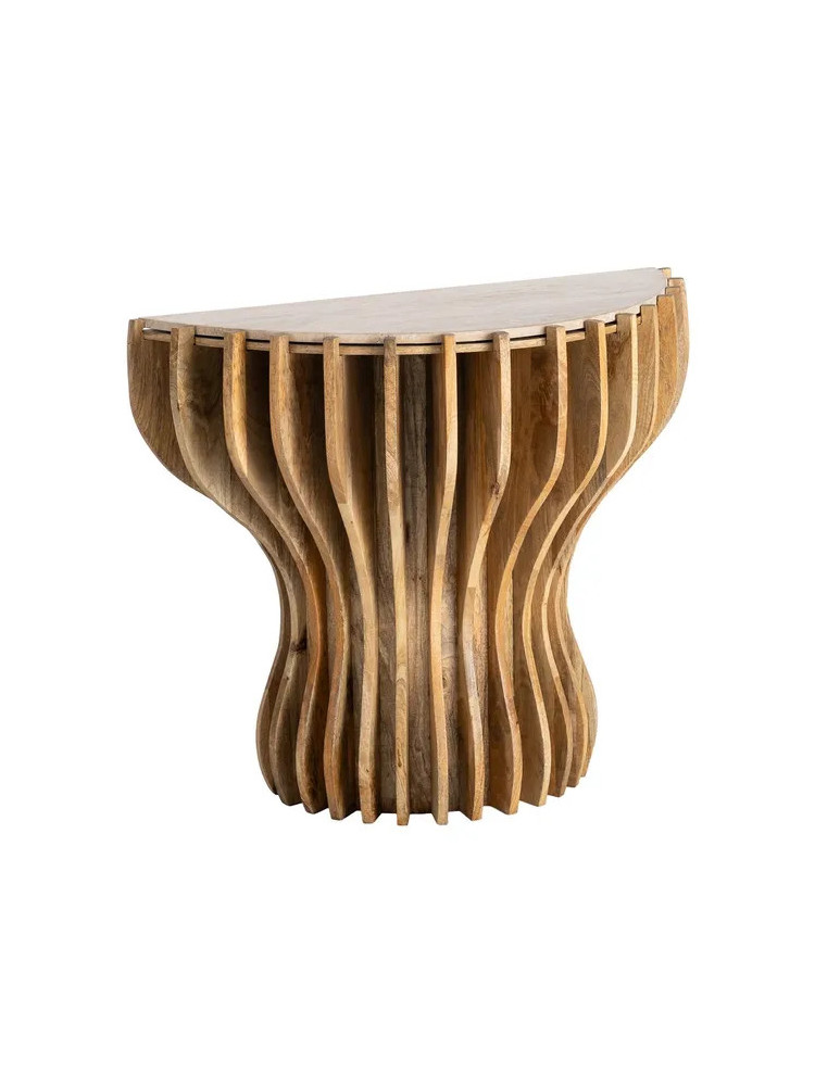 TORRE 92 X 40 consola madera de mango-mármol