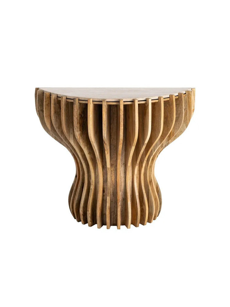 TORRE 92 X 40 consola madera de mango-mármol