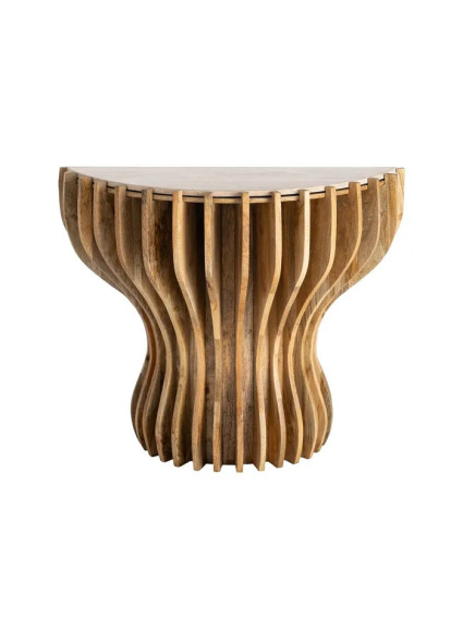TORRE 92 X 40 consola madera de mango-mármol